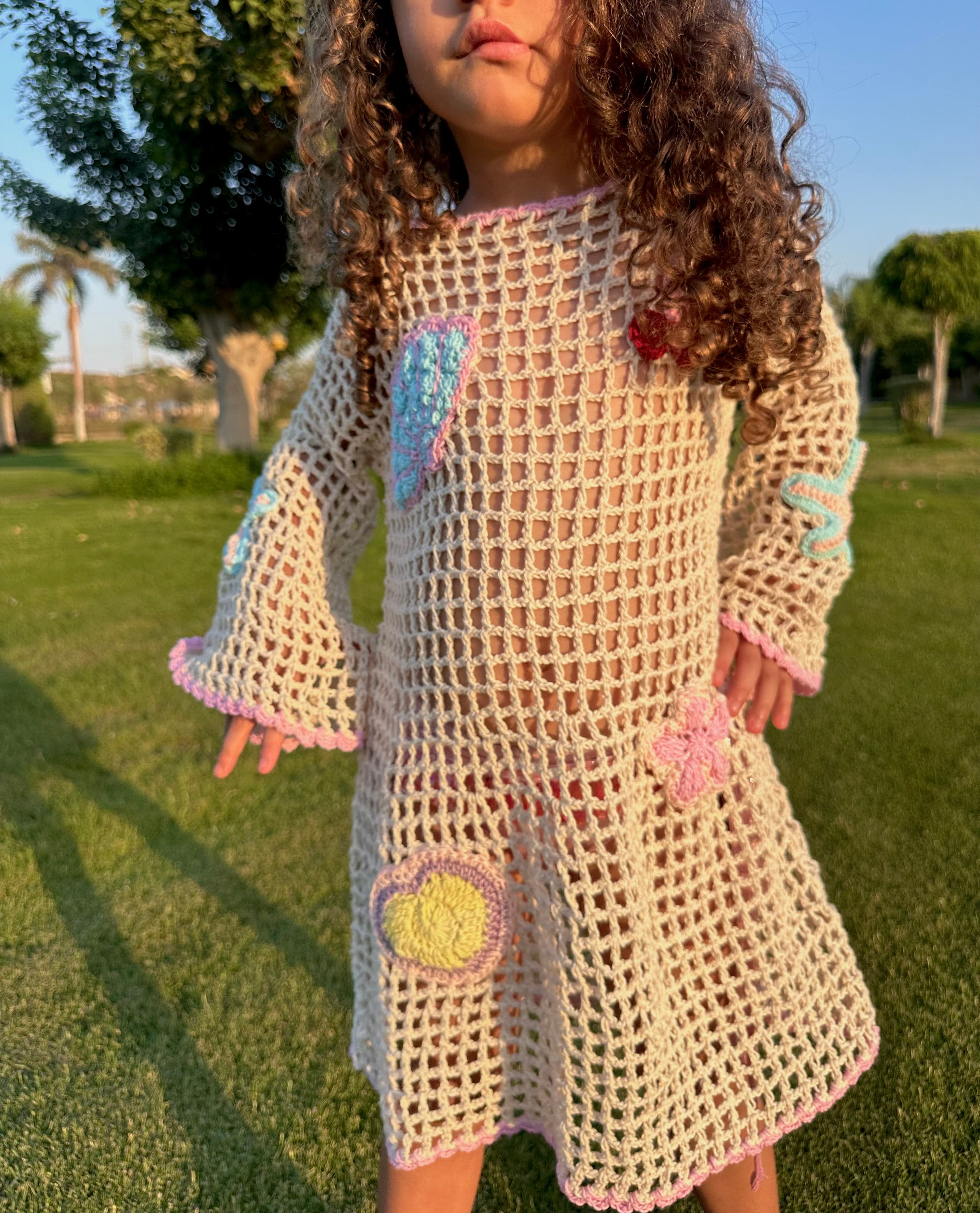 LAJ Crochet Dress