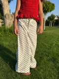 The Black and White Polka Dot Pants