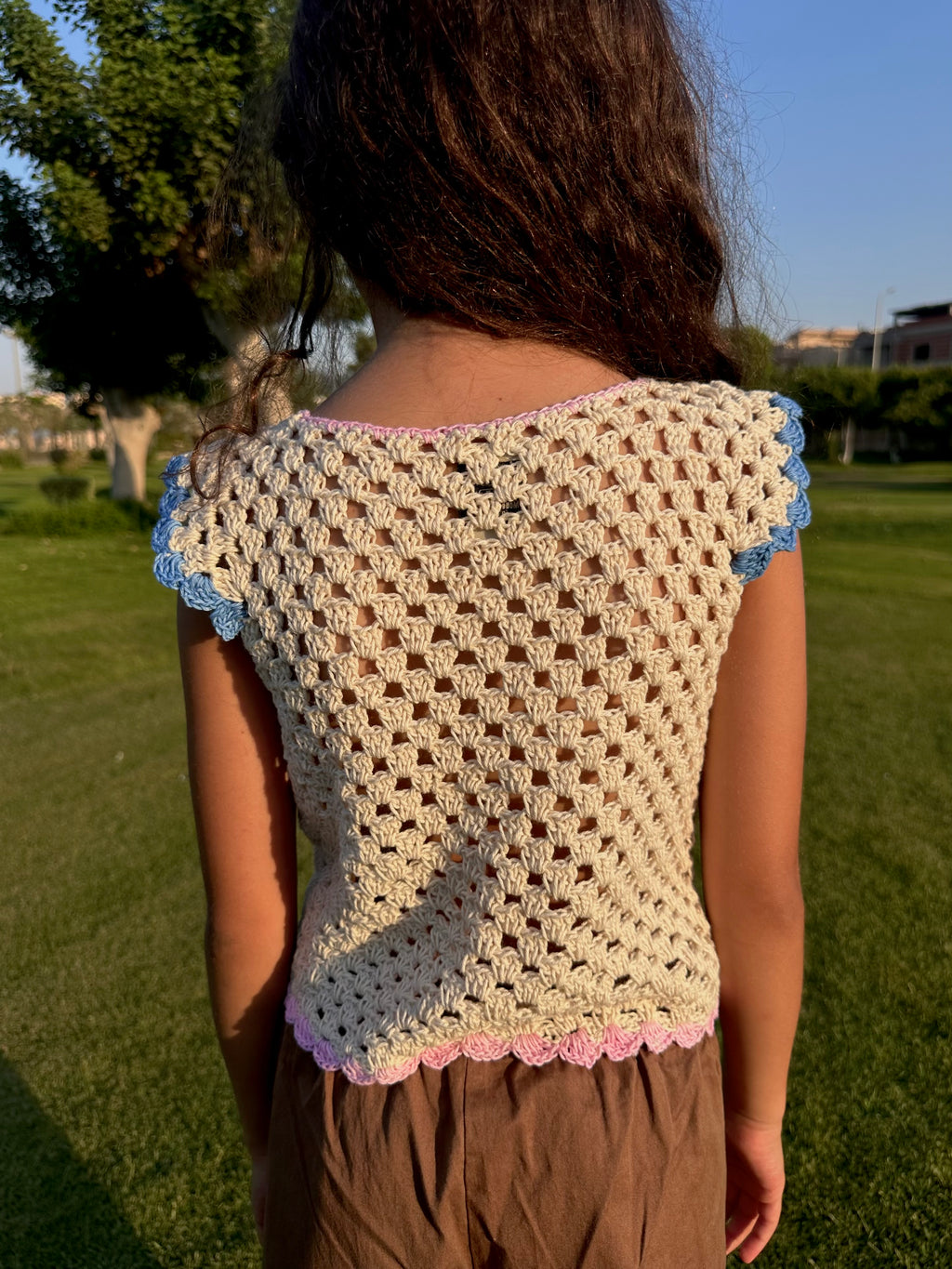 Sea Shell Crochet Top