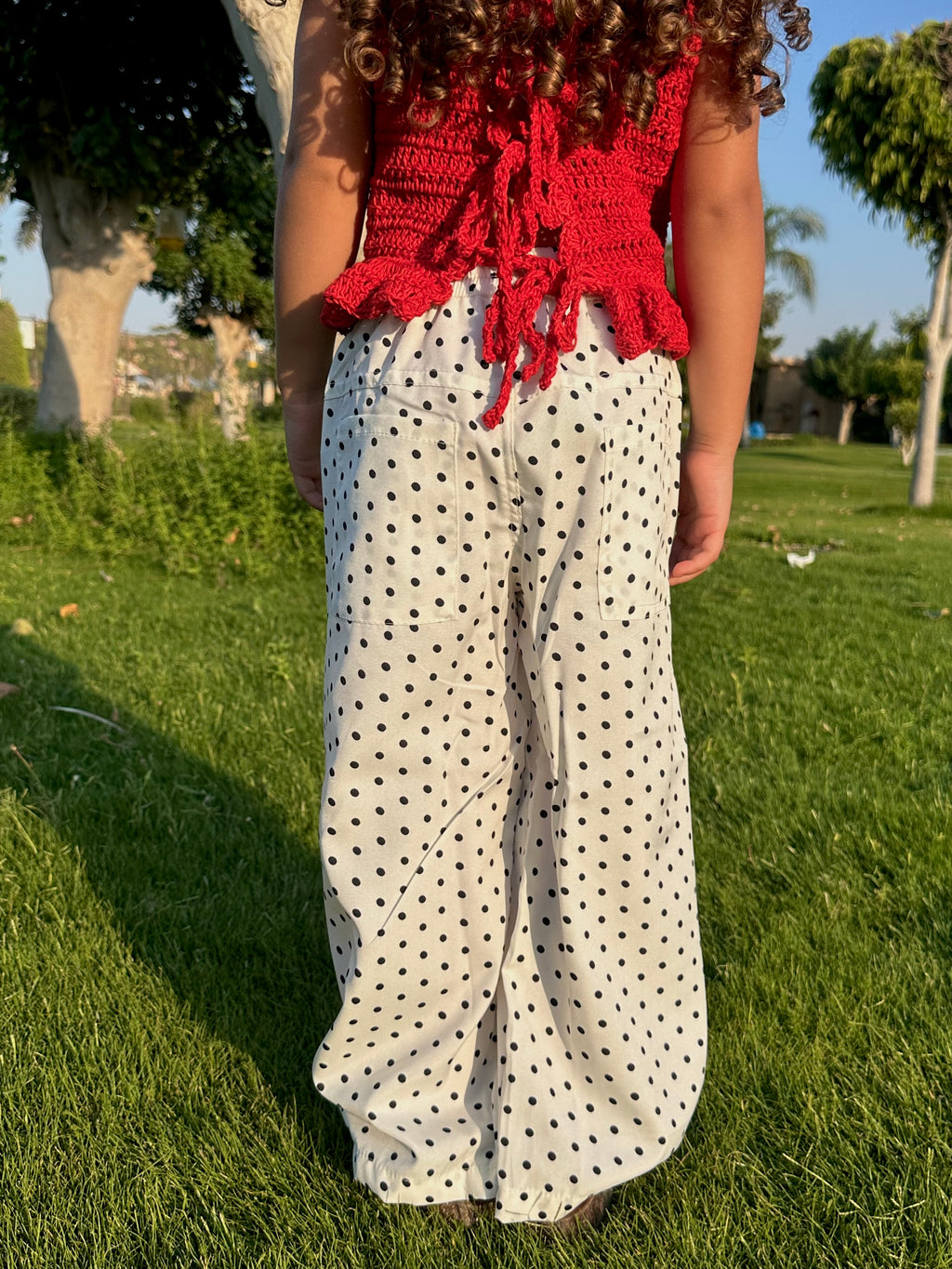 Ruffle Crochet Top
