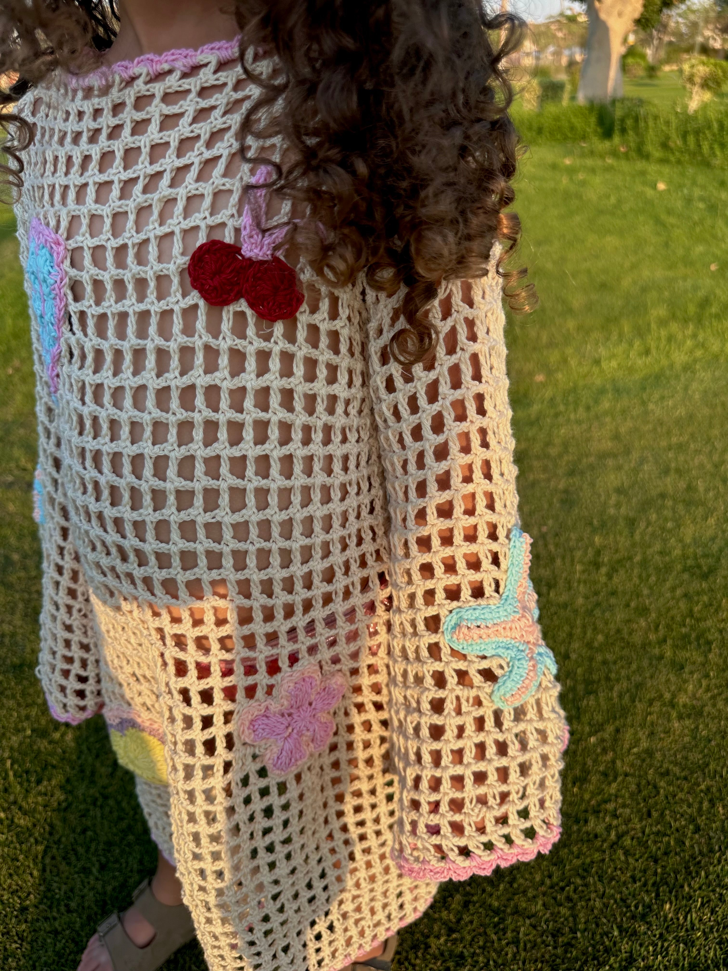 LAJ Crochet Dress